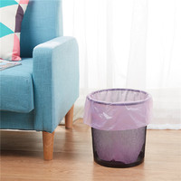 Sac poubelle jetable, 50 sacs à ordures en plastique Bio biodégradables, sachet à ordures plat personnalisé