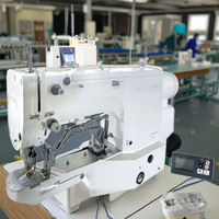 220V industriel informatisé automatique poinçonnage casquette chapeau oeillet trou Machine à coudre nouvel état avec formation de point noué