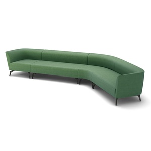 New Model Fabric Furniture Sectional Sofa Curved Corner Sofa - Product Image 6