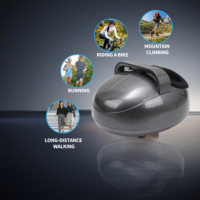 Masseur électrique pour les pieds et les mollets, télécommande, rouleaux shiatsu, 4 niveaux de vitesse, masseur de pieds avec chaleur