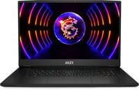 Ordinateur portable de jeu MSI Titan GT77 HX 13VI 17,3 pouces UHD 144Hz Intel I9-13980HX avec RTX 4090, clavier anglais, prises US et UK, 2024
