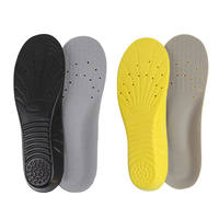 Plantillas Deportivas para Estudiantes, Unisex, con Soporte de Arco, Absorción de Impactos, Engrosadas, de Rebote Lento, Suaves, Absorbentes de Sudor, de Gel PU
