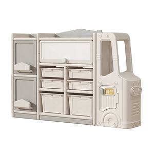 Étagère à jouets de grande capacité étagères à livres étagère organisateur ensemble de meubles de <span class=keywords><strong>chambre</strong></span> d'enfants boîte de rangement pour adolescents étagère en plastique armoires pour enfants - Product Image 6