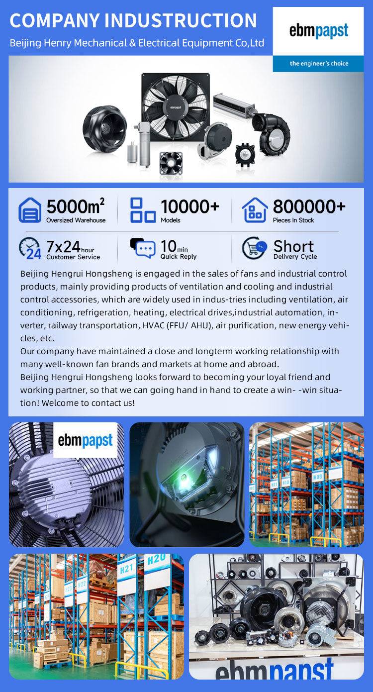 Ebmpapst G4E280-BC23-05 6SL3362-0AG00-0AA1 Centrifugal Fan