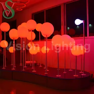 RGB âm nhạc lập trình giáng sinh trang trí LED DMX địa chỉ bóng tương tác ánh sáng sân khấu