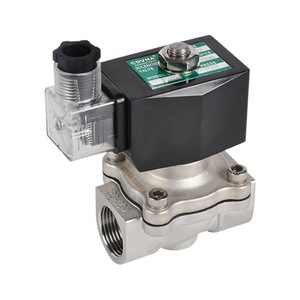 Vanne solénoïde à diaphragme pneumatique COVNA série 2W21, deux positions, deux voies, à tirage direct pour l'eau, normalement fermée et ouverte - Product Image 1