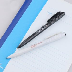 Custom Logo Bulk Packaged 1.0mm <b>Ballpoint</b> <b>Pens</b> Business Promotion Sports/Banner Plastic Writing Black Ink Custom Brand - Product Image 3