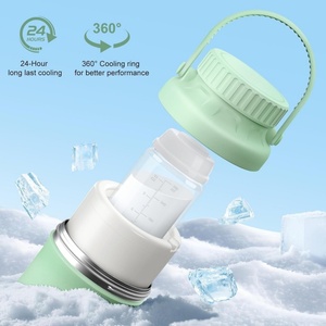 Enfriador de Leche Materna Portátil de Acero Inoxidable para Exteriores, Botella Refrigerada para Mantener Fresca la Alimentación de Bebés y Niños - Product Image 2