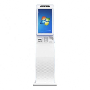 Kiosco con Pantalla Táctil de 23.6 Pulgadas con Impresora, Lector de Códigos QR, Kiosco para Cobrar Efectivo, Máquina de Boletos, Kiosco de Autoservicio para Pagos - Product Image 1