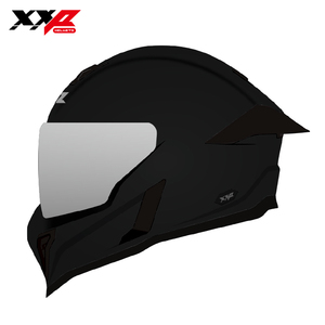 Casques de moto intégraux, nouveaux XXP KONG Motocross, boucle à dégagement rapide, taille XXL, certifiés ECE, ABS noir solide, garantie de 6 mois - Product Image 6