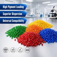 Masterbatch de couleur personnalisé pour ABS, PP, PE, PET – Granulés de pigment concentré pour le moulage par injection