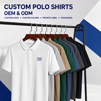 Chemises pour hommes à manches courtes avec logo personnalisé, uniformes de golf et de travail, couleur unie, marque privée, OEM, ODM, vente en gros, fabricant, 100%
