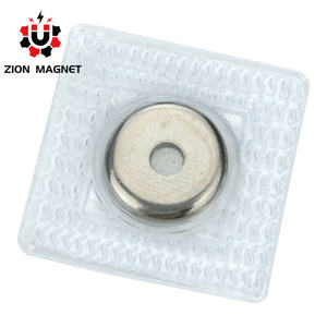 <span class=keywords><strong>Precio</strong></span> de fábrica N38 PVC Ropa lavable Magnético Sewable Invisible Botón de Imán oculto Botón magnético a presión para ropa - Product Image 5