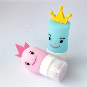 Cartoon Items Rabbit Leakproof Baby Shampoo Lotion Empty Bottles Silicone Travel Container for Body <b>Wash</b> <b>Hand</b> Sanitizer Liquid - Product Image 5