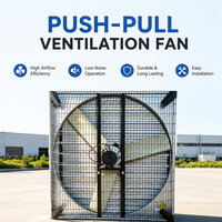 Ventilateur centrifuge à entraînement direct avec pales en nylon haute résistance pour la ventilation professionnelle des fermes avicoles