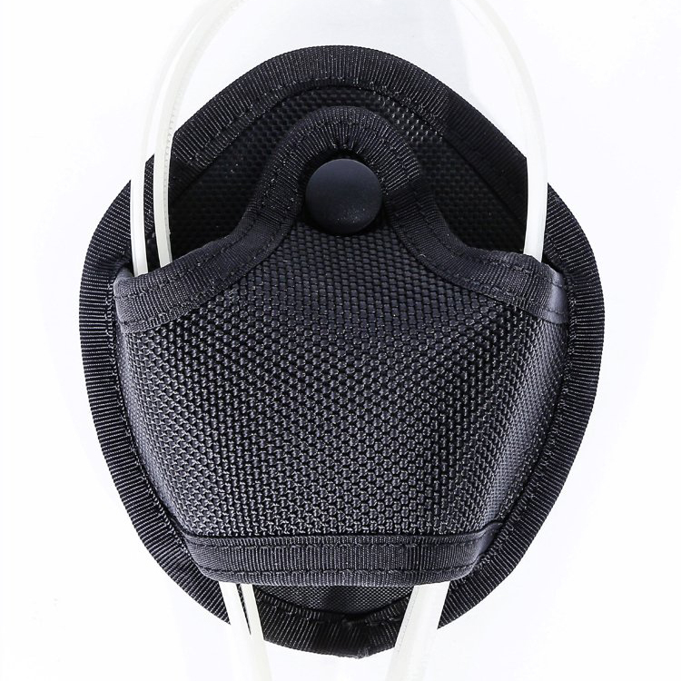 Customize Black Nylon Quick Release Handcuff