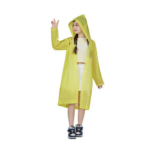 Toptan özel Logo çocuk açık su geçirmez hafif EVA yağmurluk Unisex erkek kız okul çocuklar için yağmurluk panço - Product Image 5