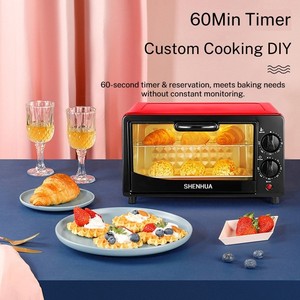 <span class=keywords><strong>Horno</strong></span> Tostador Eléctrico de Convección Shenhua, 12 <span class=keywords><strong>Litros</strong></span>, Digital, Multifuncional, de Acero Inoxidable, para Uso Doméstico, Ideal para Regalo - Product Image 2