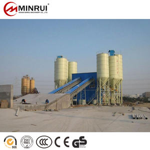 Planta Dosificadora de Concreto Premezclado Minrui HZS90 90m³/h con Mezcladora de Doble Eje JS1500, Potencia de Mezcla de 45kw, Motor, Caja de Engranajes, Rodamientos y PLC - Product Image 6