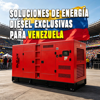 Générateur diesel Weichai FAW Ricardo de marque américaine pour le Venezuela, 100 kVA 200 kW, moteur de générateur diesel 100 kVA pour le Liban