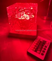 Projecteur d'ondes océaniques Aurora Northern Night Light, lampe colorée à effet de flamme rotative progressive avec motif de vague d'eau Gemly