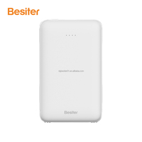 Cargador portátil de alta calidad con cable de 2022 mah, Micro banco de energía tipo C, tamaño mini ultrafino con logotipo personalizado, 5000