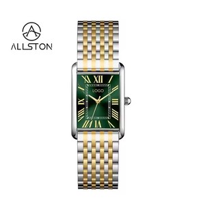 <span class=keywords><strong>Montre</strong></span> rectangulaire en acier inoxydable de style ancien pour homme, à quartz, élégante, tendance, étanche, avec <span class=keywords><strong>bracelet</strong></span> <span class=keywords><strong>intégré</strong></span> - Product Image 2