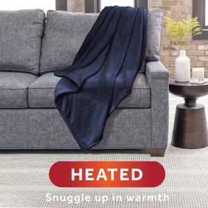 <span class=keywords><strong>Sunbeam</strong></span> Microplush elétrico aquecido Throw <span class=keywords><strong>Blanket</strong></span>, Poseidon Blue, 50 "X 60" - Product Image 2