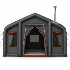 Tente de camping gonflable coupe-vent, imperméable, pour enfants et adultes - Product Image 1