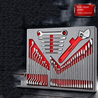 Ensemble d'outils de réparation automobile de 369 pièces, clé à douille en acier au chrome-vanadium, boîte à outils combinée multifonctionnelle pour une utilisation à domicile et en voiture