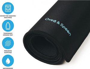 Tapis de cuisine en silicone de qualité alimentaire, grande taille, couleur noire, personnalisé, antidérapant, facile à nettoyer, pour comptoir - Product Image 3
