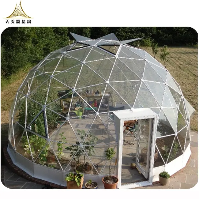 Greenhouse tent outdoor geodesic igloo dome tents morden clear dome tent for sale