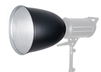 Réflecteur téléobjectif 45° avec adaptateur standard, parabole à longue focale et diffuseur pour accessoires de studio photo