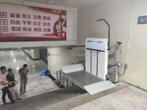 Sağlam Yapı, Üstün Güvenlik ve Güvenilir Performansa Sahip Açık Hava Eğimli Hidrolik Tekerlekli Sandalye Asansörü - Product Image 4