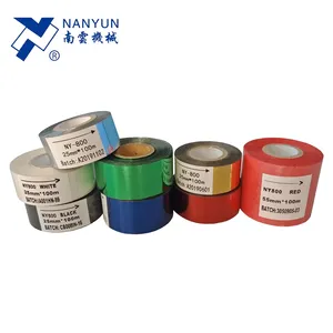 High Quality SCF-900 FC3 Hot Stamping Ink Ribbon Foil Rolls Manufacturer For Date Coding On Plastic Film/bag