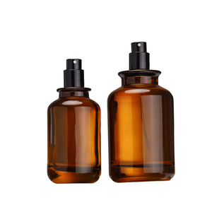 Flacone Spray di Lusso Vuoto in Vetro Ambrato da 30ML 50ML 100ML per <span class=keywords><strong>Olio</strong></span> Profumato con Erogatore a Crimpare per Profumo - Product Image 2