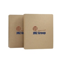 Classeurs à anneaux en papier kraft A4 avec logo personnalisé, couverture rigide, respectueux de l'environnement, classeur de documents en papier