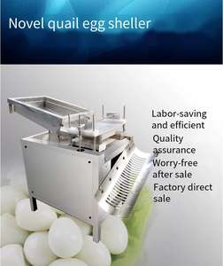 Nouvelle machine à décortiquer les œufs durs personnalisée, décortiqueuse d'œufs de caille, fabriquée en Chine - Product Image 4