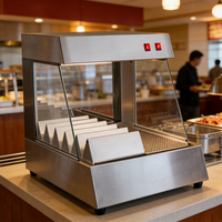 Station de maintien au chaud électrique commerciale In-Smart pour frites et chips, à poser sur comptoir ou en armoire, capacité de 100 plateaux/heure