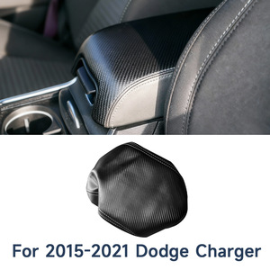 Funda para el Reposabrazos de la Consola Central del Dodge Charger, Caja de Almacenamiento de Cuero Microfibra Auténtico, Modelo 2015-2021 - Product Image 4