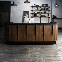 Toko Kopi Mewah, Pakaian, Katering, Bar, Meja Resepsionis, Mesin Kasir, Desain Khusus Kelas Atas