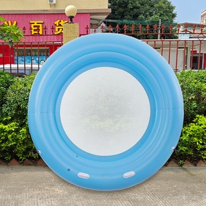<span class=keywords><strong>Coussin</strong></span> d'eau gonflable bleu pour plusieurs personnes pour bronzer divertissement sain et relaxant - Product Image 4