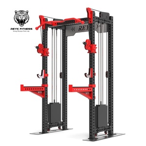 Equipo de gimnasio para uso doméstico Cross Fit Cable Crossover Cable Entrenador funcional con pilas de peso Polea cruzada - Product Image 1