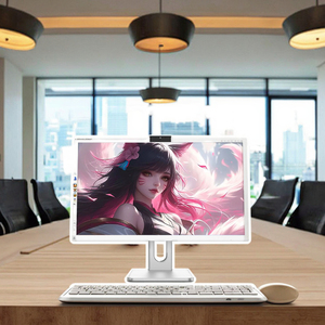 كمبيوتر مكتبي شامل 27 بوصة للأعمال، معالج إنتل كور i5، ذاكرة SSD 512 جيجابايت، شاشة LED منحنية بدقة 1920*1080 بكسل، ذاكرة <span class=keywords><strong>DDR3</strong></span>، شاشة IPS، منفذ USB، ويندوز 10، متوفر بقابس أسترالي وأمريكي - Product Image 1