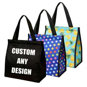 <span class=keywords><strong>Bolsa</strong></span> Térmica para Vino Personalizada, Resistente, de Poliéster Aislado, 11L, para Niños, Adultos, Mujeres, Entrega de Alimentos, Sac de Livraison Isotherme - Product Image 1