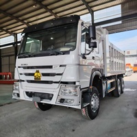 Camion benne lourd Sinotruck Howo neuf, diesel 6x4, conduite à gauche, norme d'émission Euro 2, boîte automatique Weichai
