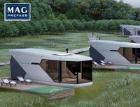 2025 personnalisé nouveau Design Capsule espace Mobile préfabriqué Capsule conteneur maison assemblage facile avec acier inoxydable