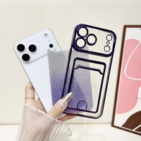 Étui en TPU Electropte avec fente pour carte, antichoc, design sportif, haute qualité, résistant aux rayures pour 17 Pro Max 17 Air