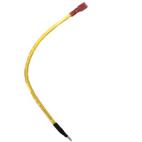 Nilon terisolasi Terminal cincin kuning kabel bahan konduktor tembaga kawat konektor 1015 10AWG kawat Terminal