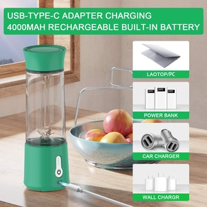 Mixeur centrifugeur USB rechargeable 800 ml, 1200 W, moteur silencieux, lames en acier inoxydable, pour usage personnel – Vente chaude - Product Image 5